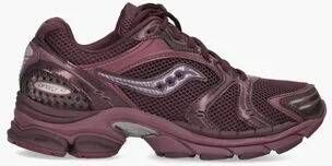 SAUCONY Lage Sneakers Dames Progrid Triumph 4 Maat: 42 Materiaal: Suède Kleur: Paars