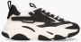 Steve Madden -Possession-E Zwart Wit-Dames Sneaker-SM19000033-04005 - Thumbnail 3