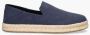 TOMS Instappers Santiago Maat: 40 5 Materiaal: Canvas Kleur: Blauw - Thumbnail 3