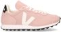 Veja Sneakers van Gerecycled Polyester met Biologisch Katoenen Veters Pink Dames - Thumbnail 4