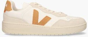 Veja V-90 O.T. Leather Wit Oranjebruin