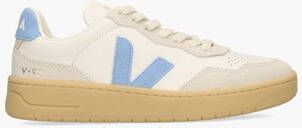 Veja V-90 O.T. Leather Wit Blauw