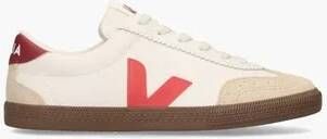 Veja Volley Leather Wit Rood