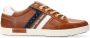 Bruin Tinten Nottingham Lage sneakers Leren Sneaker Heren Bruin - Thumbnail 5