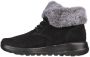 Skechers On The Go Joy Plush Dreams 144042 BKGY Vrouwen Zwart Schoenen Sneeuw laarzen - Thumbnail 7