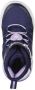 Skechers SWEETHEART LIGHTS LOVE TO SHI Girls Navy Lavender - Thumbnail 2