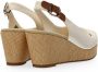 Tommy Hilfiger Sandaaltjes ICONIC ELBA SLING BACK WEDGE zomerschoen sandaal keilhak met jute bekleding - Thumbnail 41