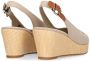 Tommy Hilfiger Iconic Elba Sling Back Sandalen Met Sleehak Grijs Vrouw - Thumbnail 14