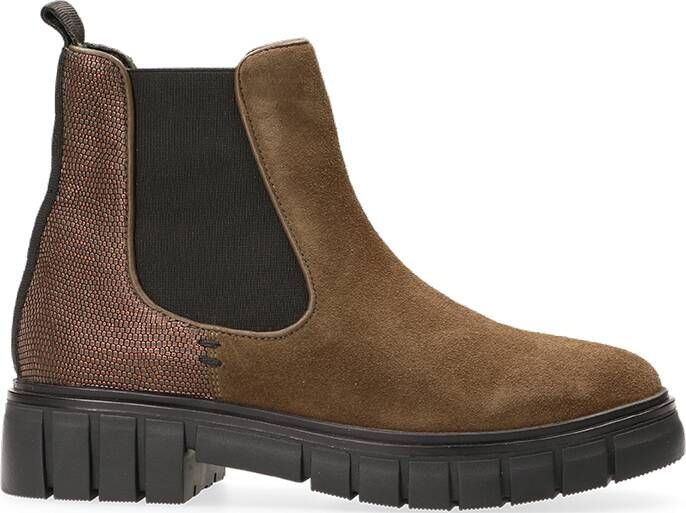 Maruti Tygo Chelsea Boots Lizard Groen