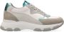 Monique Smit Kim sneaker white aqua - Thumbnail 1