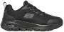 Skechers Arch Fit Slip-Resistant Sneaker Black Dames - Thumbnail 4