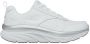 Skechers D Lux Walker Timeless Path Relaxed Fit Dames Sneakers Schoenen Wit 149312-WSL - Thumbnail 2