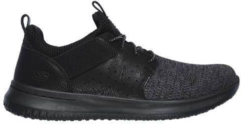 Skechers sneakers laag delson camben Zwart