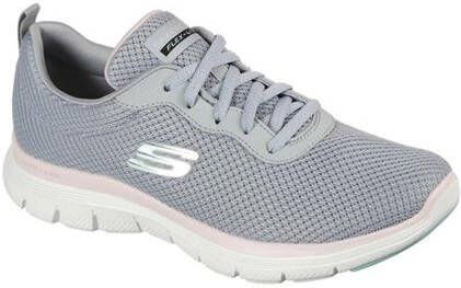 Skechers Flex Appeal 4.0 Brilliant V Sneakers Grijs Dames