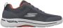 Skechers Go Walk Arch Fit 216116 CCOR Mannen Grijs Sneakers - Thumbnail 3