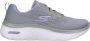 Skechers Fitness Schoenen Hyper Burst GoWalk Sneakers 124578-GYPR - Thumbnail 4