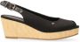 Tommy Hilfiger Sleehaksandaaltjes ICONIC ELENA SLING BACK WEDGE zomerschoen sandaal keilhak met verstelbare gesp - Thumbnail 77