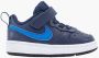 Nike court borough low 2 sneakers blauw kinderen - Thumbnail 2