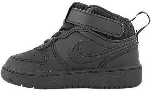 Nike Zwarte Court Borough Mid