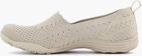 Skechers Beige instapper Fitster Love Starz