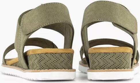 Skechers Khaki sandaal Desert Kiss