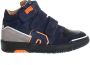 Develab 44307 Lage sneakers Leren Sneaker Jongens Kids Donkerblauw - Thumbnail 4