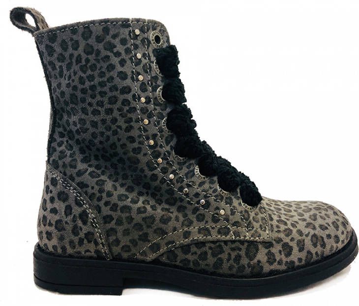 Develab Grijze Veterboots Fantasy