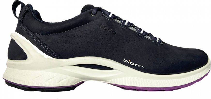 Ecco Blauwe Veterschoenen Biom Fjuel