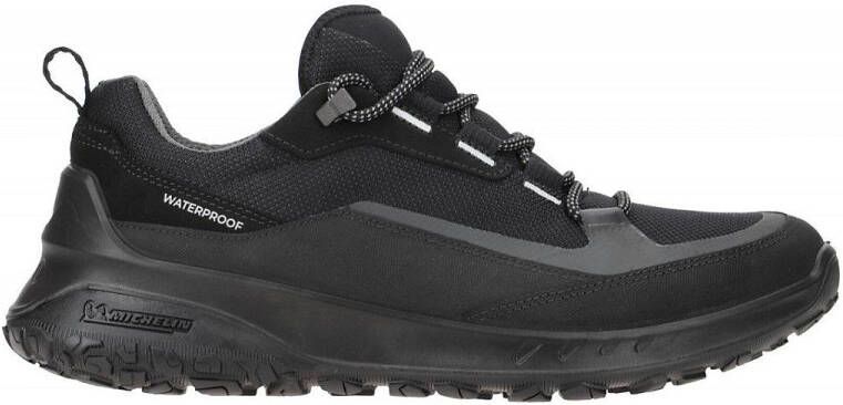 ECCO Ult-Trn M Heren waterdichte wandelschoen in nubuck Zwart Size: 45 (UK 10.5-11)