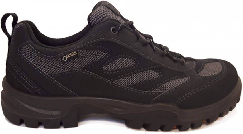 Ecco Zwarte Veterschoenen Xpedition III Low