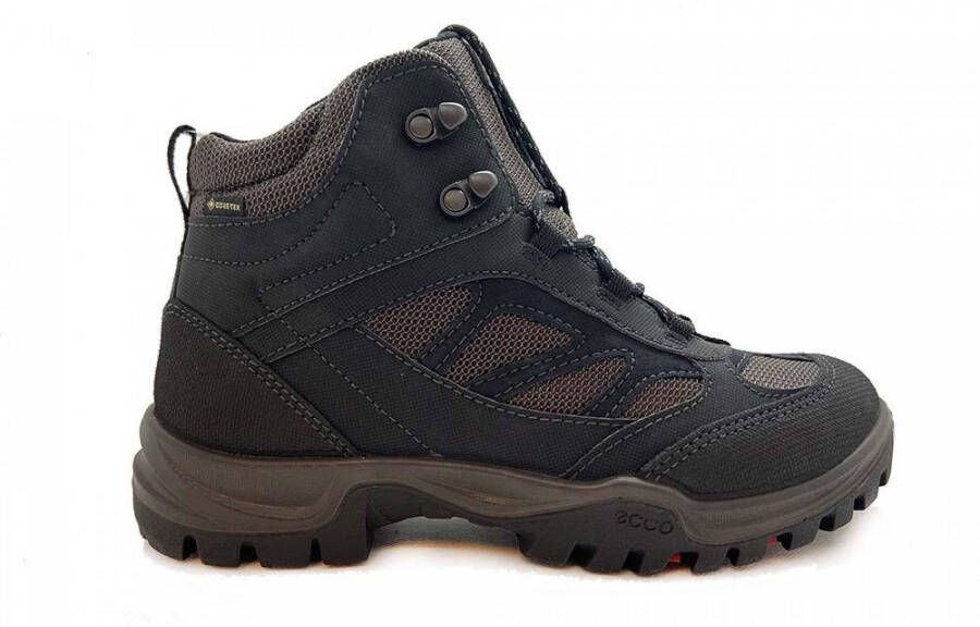 Ecco Zwarte Veterschoenen Xpedition III Mid