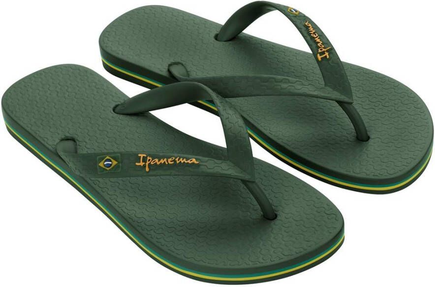 Ipanema Groene Tennslippers Classic Brasil