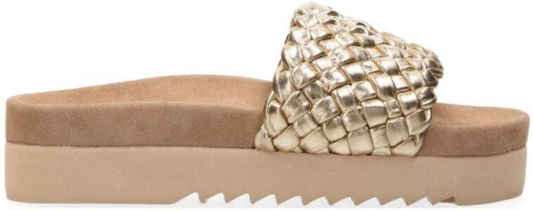 Maruti Gouden Slippers Billy Leather