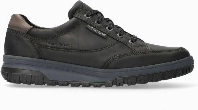 Mephisto Zwarte Veterschoenen Paco