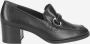 PAUL GREEN Loafers Dames 1038 Maat: 41 Materiaal: Leer Kleur: Zwart - Thumbnail 4