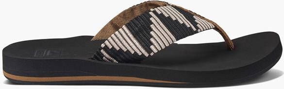 Reef Zwarte Teenslippers Spring Woven Pebble