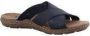 Rieker Slipper 22088-14 Blauw Zacht voetbed - Thumbnail 2