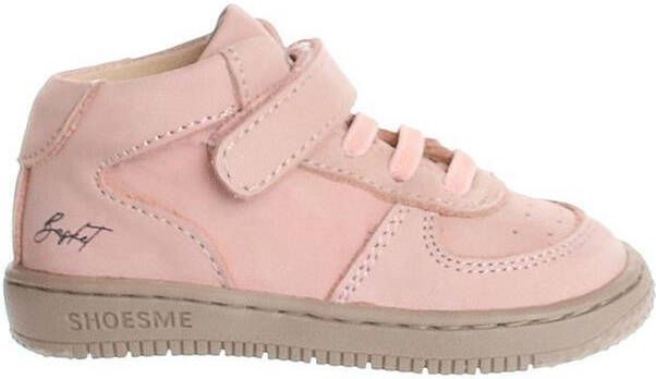 ShoesMe Roze Veterschoenen Babyproof