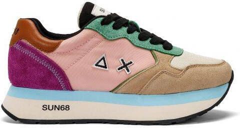 SUN68 Multicolor Sneakers Kelly