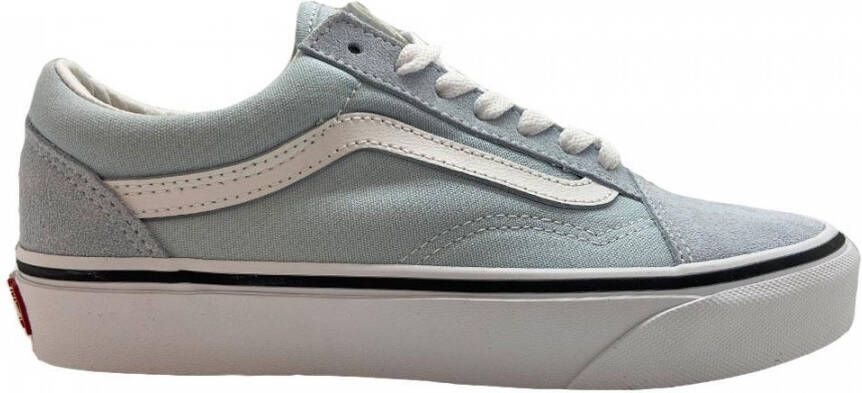 vans old skool trainers in blue