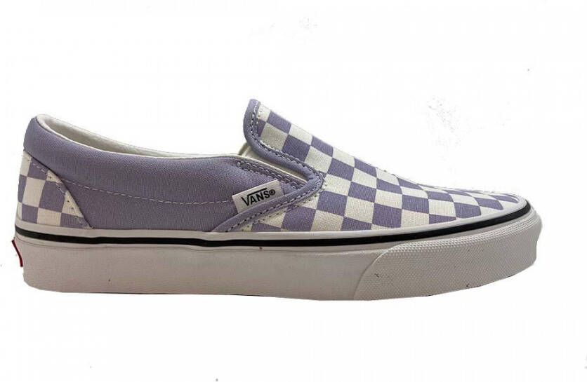 Vans Checkerboard Classic Slip-Ons violet