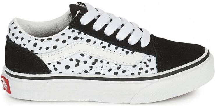 Vans Zwarte Sneakers Kids Old Skool Dalmatian