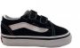 Vans Old Skool TD Old Skool V sneakers zwart wit Jongens Canvas Meerkleurig 37 - Thumbnail 8