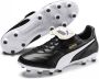 PUMA King Top FG Sportschoenen nen zwart wit goud - Thumbnail 4