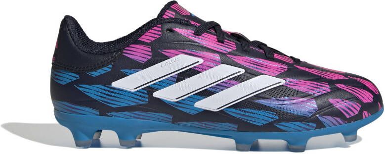 adidas Copa Pure 2 League Gras Voetbalschoenen (FG) Kids Zwart Blauw Roze