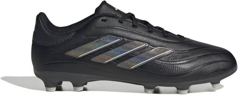 Adidas Copa Pure 2 League Gras Voetbalschoenen (FG) Kids Zwart Zilver