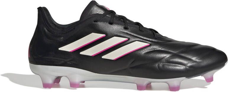 adidas Copa Pure.1 Gras Voetbalschoenen (FG) Zwart Wit Felroze