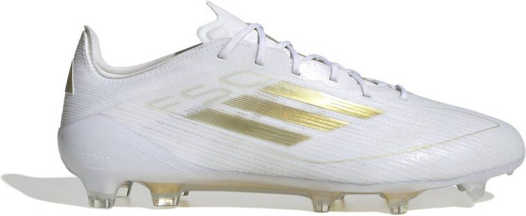 Adidas F50 Elite Gras Voetbalschoenen (FG) Wit Goud