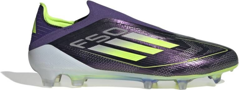 adidas F50 Elite Limited Edition Veterloze Gras Voetbalschoenen (FG) Paars Wit Geel