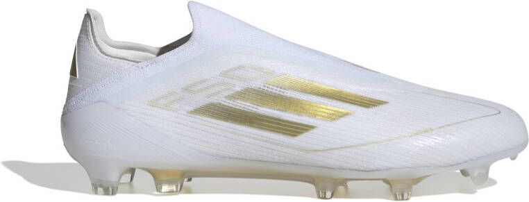 Adidas F50 Elite Veterloze Gras Voetbalschoenen (FG) Wit Goud